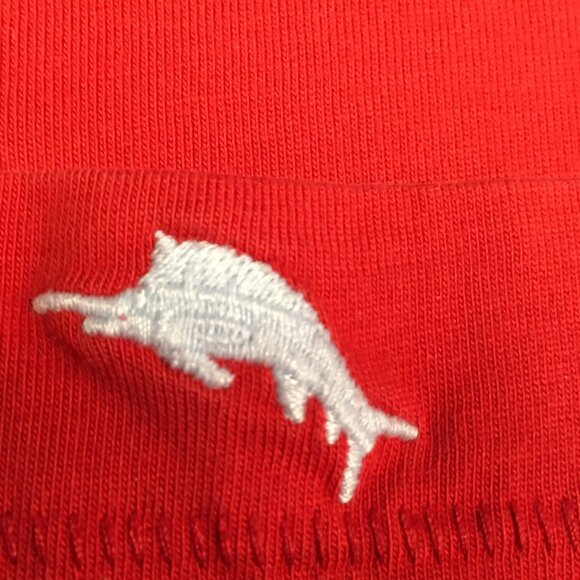 Tommy Bahama Men's Big & Tall 3XLB Bali Skyline Red Tee One Pocket w/Marlin Logo - Picture 5 of 15